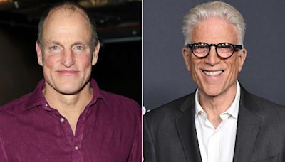 Woody Harrelson gets into motorcycle accident ahead of interview, Ted Danson helps bandage him up