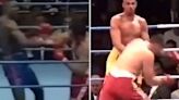 Footage emerges of John Fury getting KO'd twice in career after headbutt storm