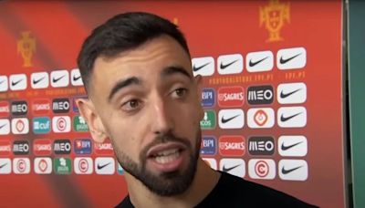 Bruno Fernandes reacts as forgotten Man United teammate confirms transfer exit