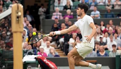 Alcaraz clasifica a la semifinales de Wimbledon