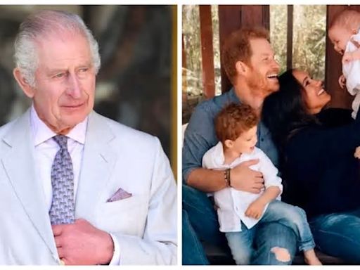 Charles está desesperado para se encontrar com filhos do Príncipe Harry e Meghan Markle