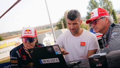 Carlos Sainz y Laia Sanz prueban en Teruel antes de viajar a Escocia