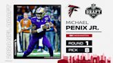 Falcons select QB Michael Penix with 8th pick in NFL draft