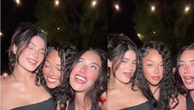 Kylie Jenner and Jordyn Woods reunite in viral TikTok five years after Tristan Thompson cheating scandal