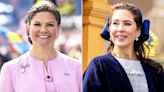 Crown Princess Victoria of Sweden Perfectly Curtsies to Queen Mary of Denmark — Inside the New Royal Rules