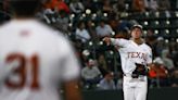 David Pierce explains why Texas had four Longhorns in the outfield against Oklahoma State