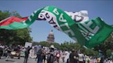 2 arrested after pro-Palestine protesters gather at Texas Capitol Sunday
