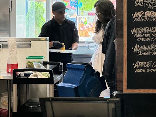 Oprah Winfrey was spotted at the Milwaukee Public Market on Thursday afternoon