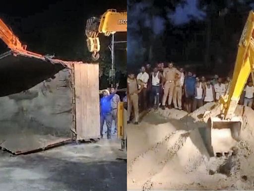 Tragic Hardoi Accident: Sand-Laden Truck Topples Over Hut, Killing 8 Including 4 Children