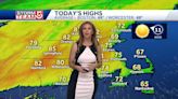 Video: A Sunny Weekend Kick-Off, Showers Soon