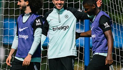 Enzo Fernández volvió a entrenar con el Chelsea tras su operación y ya piensa en la Copa América