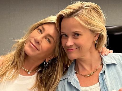 Jennifer Aniston, 55, and Reese Witherspoon, 48, are wrinkle-free