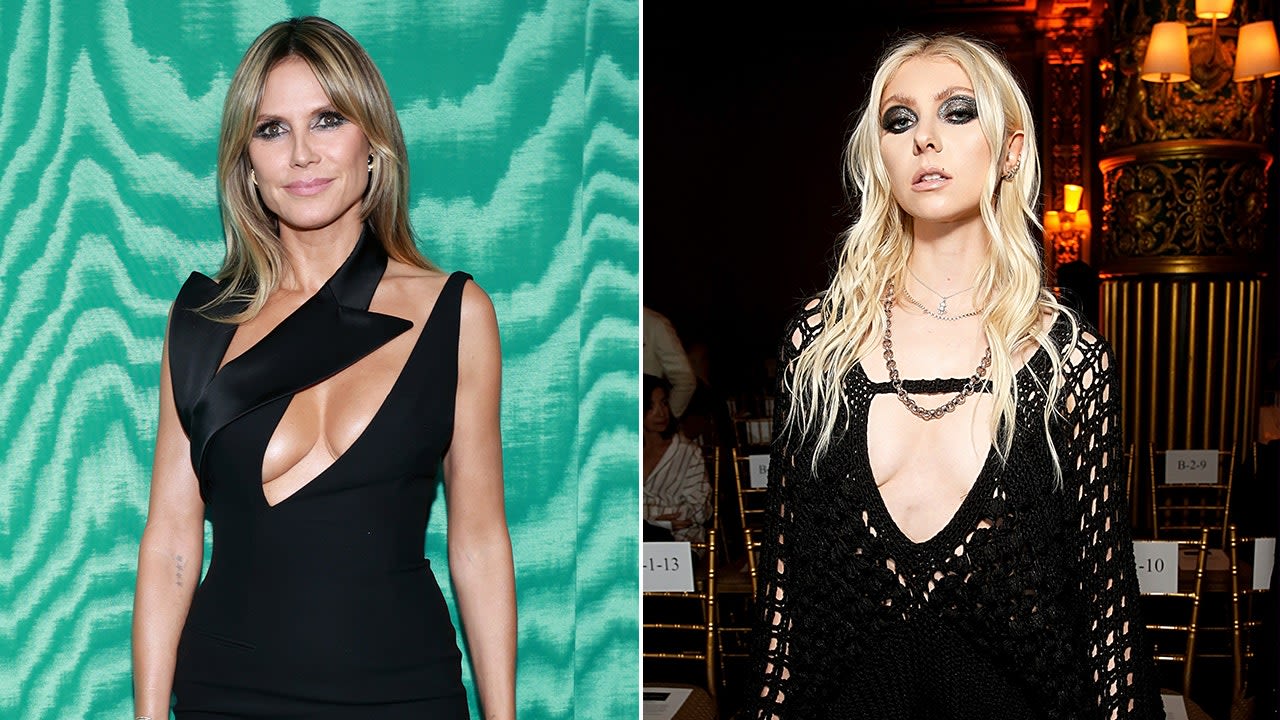 Heidi Klum poses topless by the pool to celebrate her birthday, 'Gossip Girl' star Taylor Momsen bitten by bat