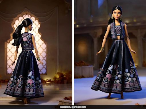 Barbie Got An Indian Makeover In Time For Diwali 2024 In An Anita Dongre Lehenga