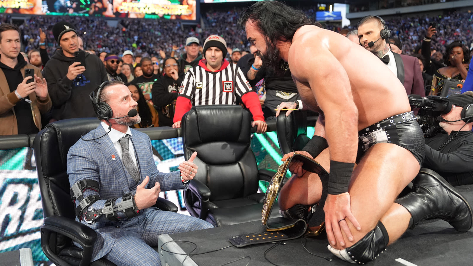 WWE Hall Of Famer Defends CM Punk & Drew McIntyre Feuding Without Wrestling - Wrestling Inc.