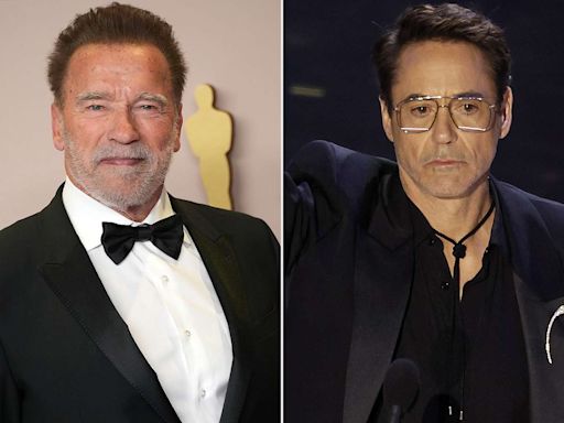Arnold Schwarzenegger Related to Robert Downey Jr.'s Oscars Speech About a 'Terrible Childhood'