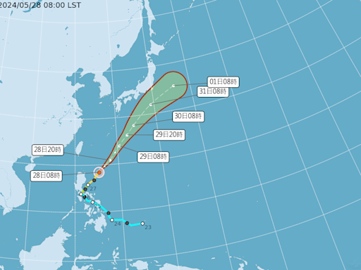 颱風艾維尼不容小覷！侵襲菲律賓釀7死 朝日本東部海岸前進