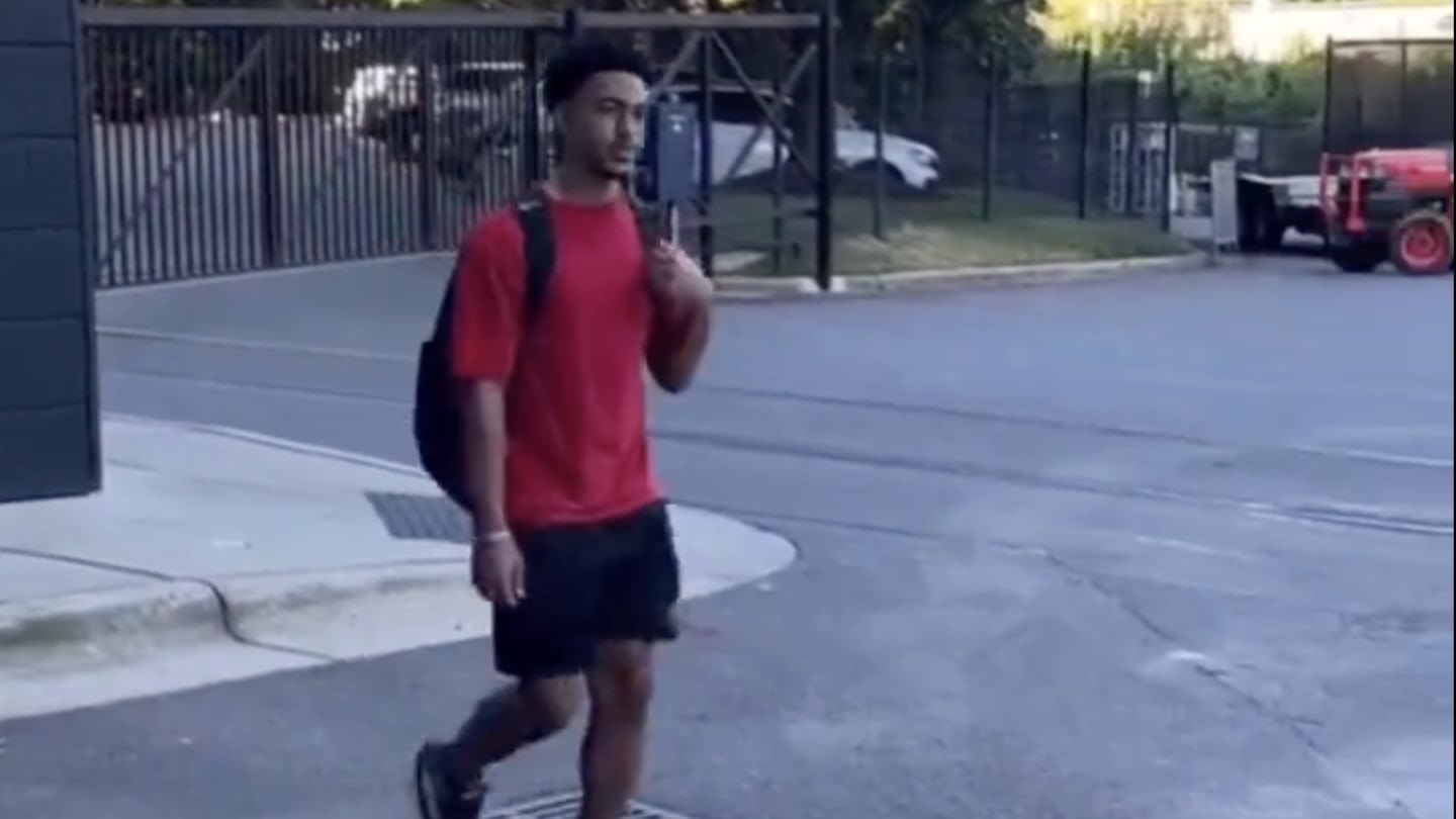 Bryce Young Had First Day of School Vibes When He Arrived at Panthers Training Camp