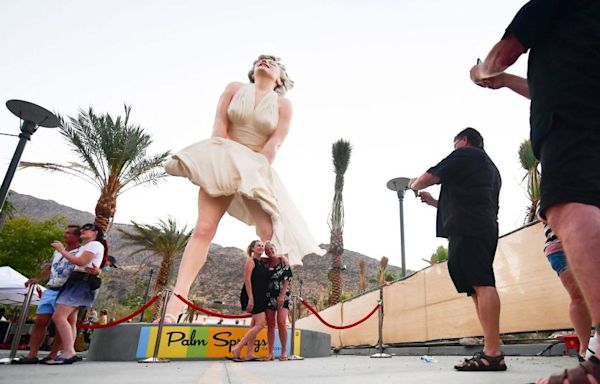 The massive Marilyn Monroe statue in Palm Springs will soon have a new home