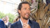 Matthew McConaughey's eye has fully closed over and it looks horrendous