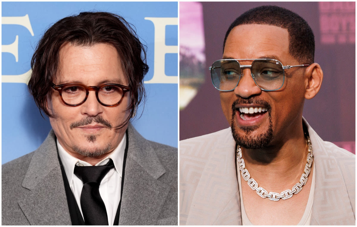 Will Smith and Johnny Depp Spotted Vacationing Together in Italy