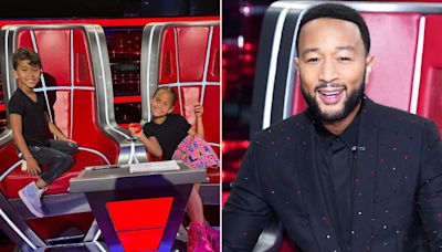 John Legend's Daughter Luna, 8, Adorably Interviews Her Dad as She Attends 'The Voice' Finale with Brother Miles