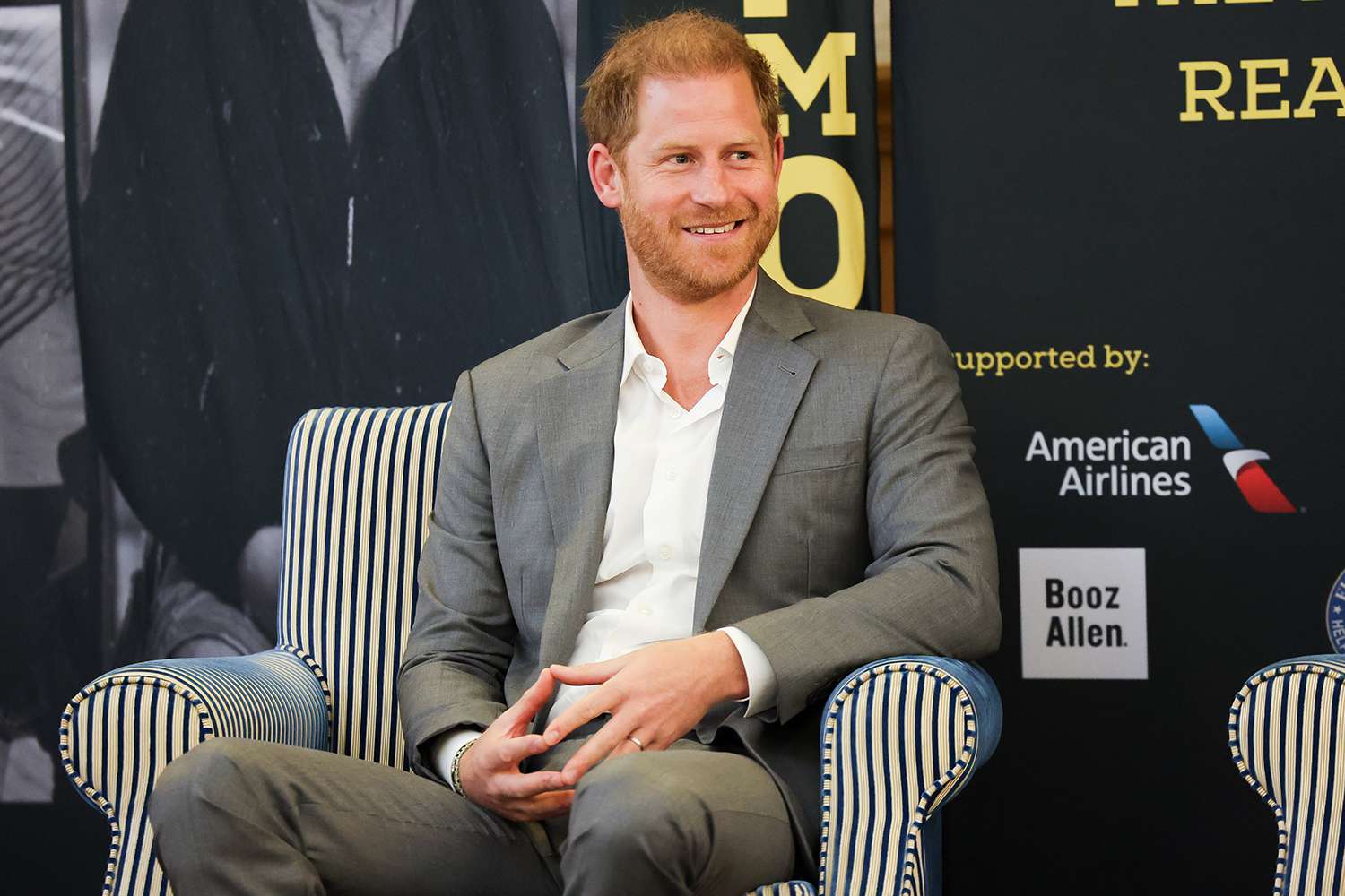 Prince Harry Makes First Appearance of U.K. Visit to Celebrate Invictus Games Anniversary