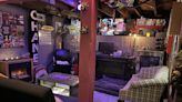 Man transforms dusty basement into heirloom-filled 'speakeasy'