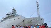 國造研究船邁向新里程碑新海研1號首次國際遠航