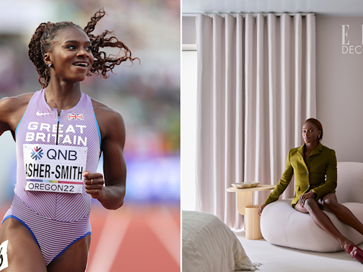 Dina Asher-Smith's minimalist home where she hides away Olympic medals