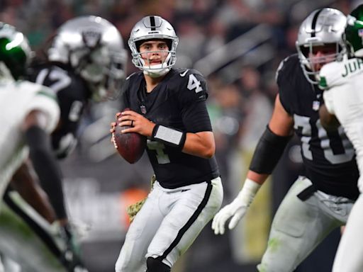 Las Vegas Raiders QB Aidan O'Connell named the projected starter by insider