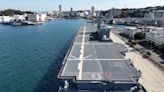 Drone footage of Japan destroyer Izumo reveals security hole