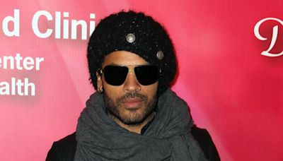 Oh, so that's why Lenny Kravitz works out in leather pants