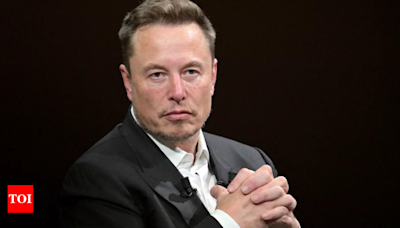 Musk, with 184m followers, ups anti-Biden posts on X - Times of India