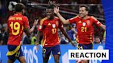 Cucurella, Carvajal, Williams & Oyarzabal react to Euros win