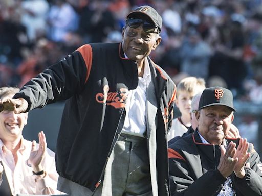 Watch: Barry Bonds, Bill Clinton remember Willie Mays at celebration of life