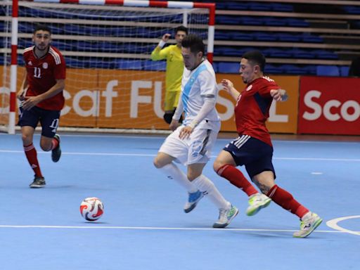 Selección de Costa Rica de Fútbol Sala también terminó golpeada por Guatemala