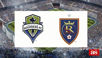 Seattle Sounders vs Real Salt Lake: estadísticas previas y datos en directo | MLS - Liga USA 2024