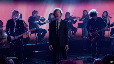 Beck Performs “Paper Tiger” with a Full Orchestra on Kimmel: Watch