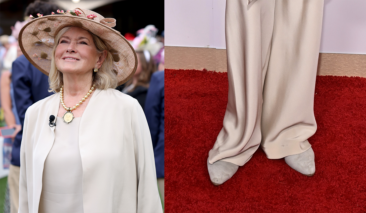 Martha Stewart Is Off to the Races in Suede Flats at the Kentucky Derby 2024