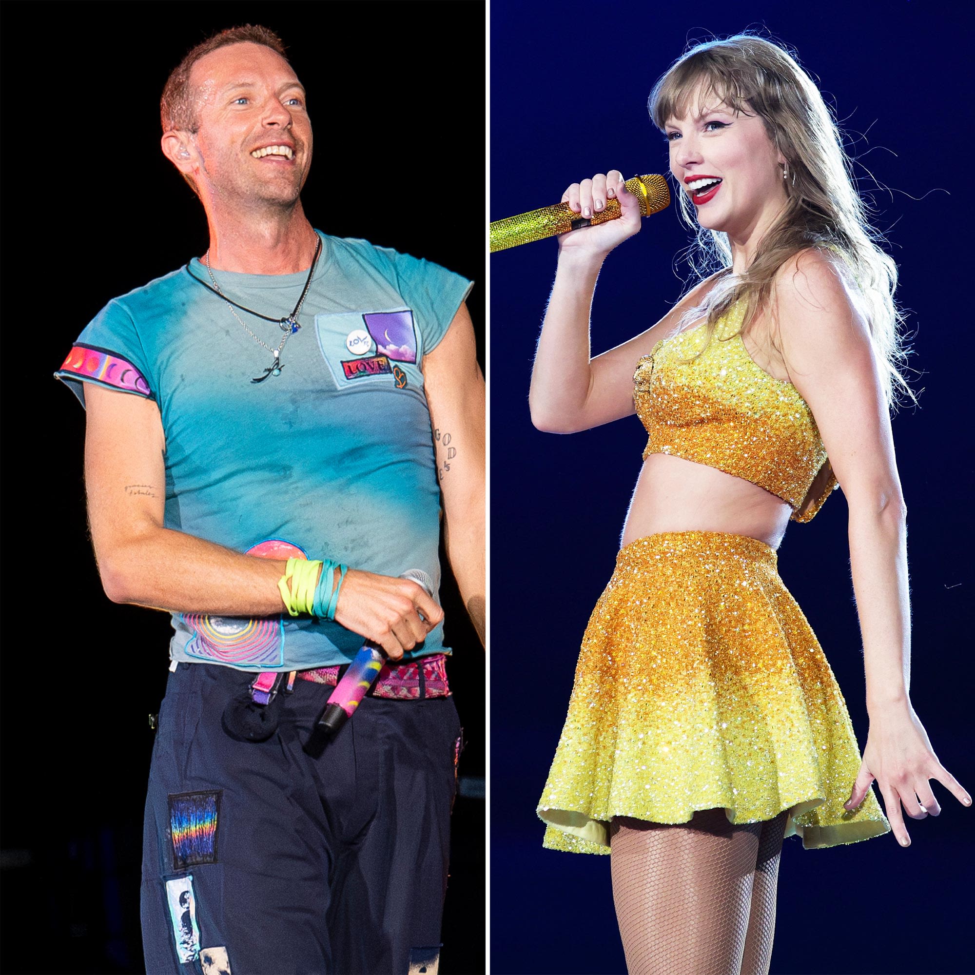 Chris Martin Jokingly Thanks Taylor Swift for Leaving Germany During Coldplay Concert, Dedicates ‘Everglow’ to Her