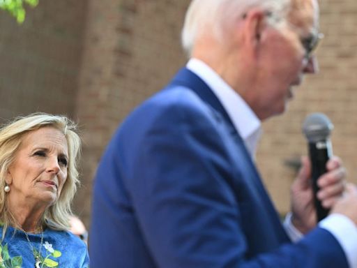 Jill Biden travels to Paris Olympics as her husband passes the torch