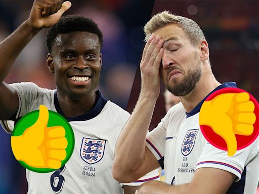 England Euro 2024 player ratings: Marc Guehi and Jordan Pickford good, Harry Kane and Phil Foden... not so good