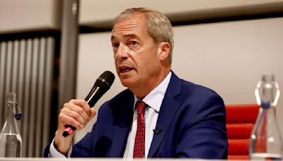 Farage hits back after he was called 'Tommy Robinson in a suit'