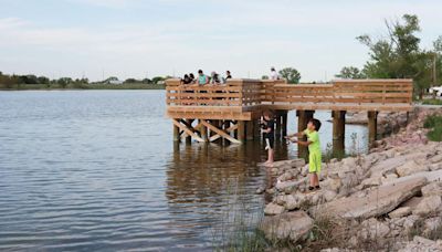 Julie Geiser: Community fishing night at Iron Horse Park