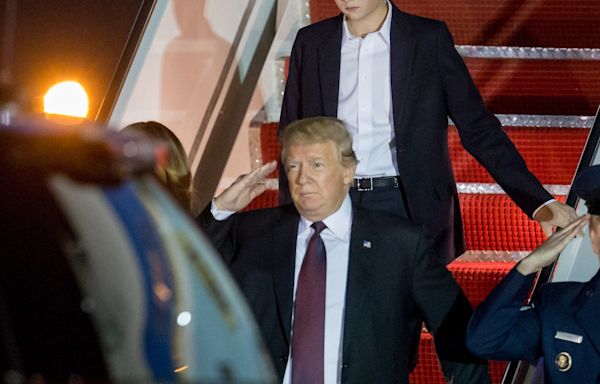 Seek it or not, Barron Trump and John F. Kennedy Jr. are magnets for public attention