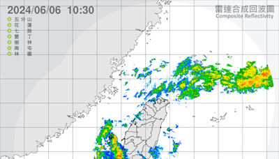 鋒面掃過雨彈炸全台！ 吳德榮：端午連假慎防劇烈天氣