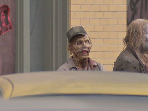 Zombies descend on the city of Worcester for “Walking Dead” filming