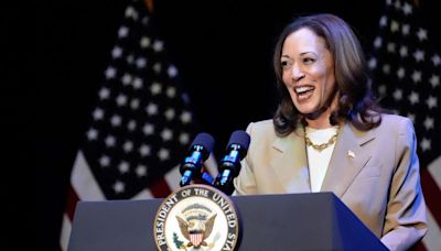 Harris campaigns in Georgia, as some Democrats see new hope