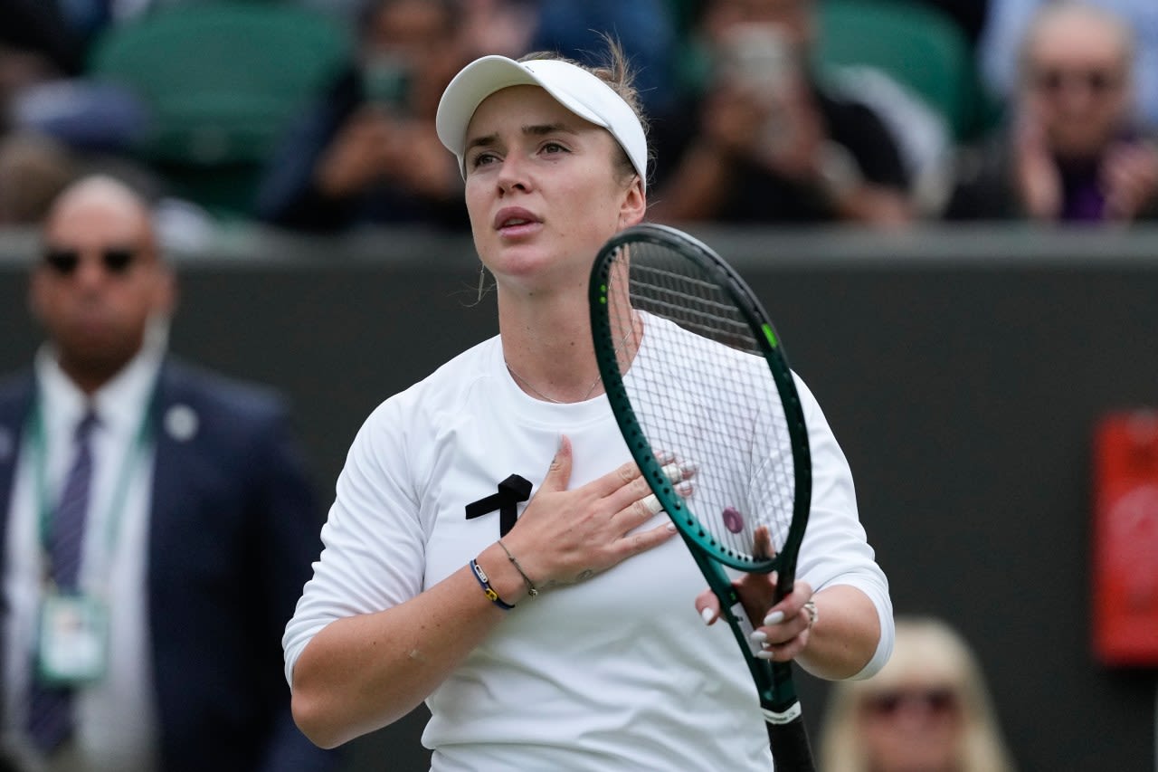 Elina Svitolina is in a fog at Wimbledon because of the missile attacks on Ukraine
